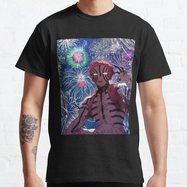 Kimetsu No Yaiba Akaza 02 Polera Niños Manga Larga Kimetsu No Yaiba Akaza 02 Polera Niños Manga Larga