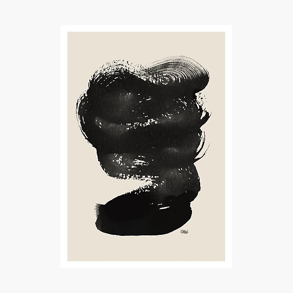Item preview, Minimal Mid Century Modern Abstract Digital Wall Art designed and sold by CallahanLounge.