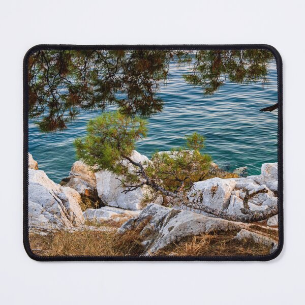 Item preview, Skiathos -  Bourtzi white stones clear water designed and sold by skiathoscrafts.