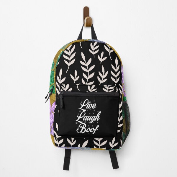 Item preview, Live Laugh Boof - Black White Retro Typography | Funny Ironic Memes designed and sold by Delandor.