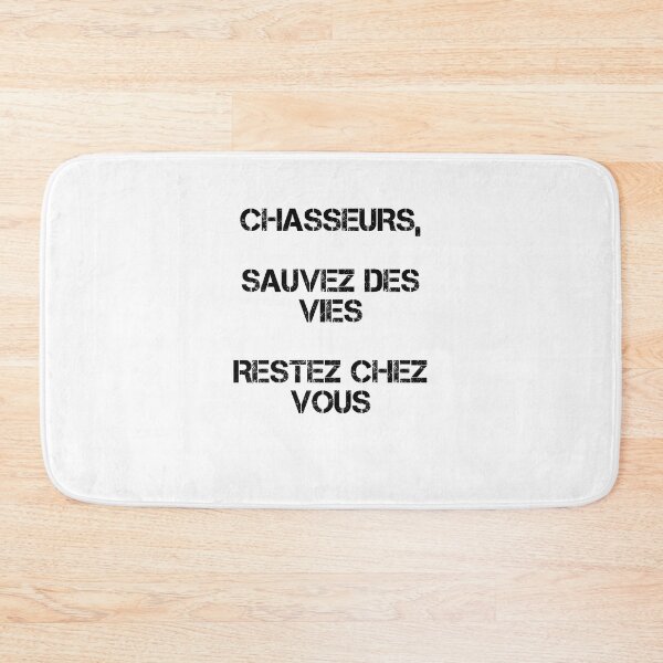 Item preview, humor against hunting designed and sold by Catcrea.