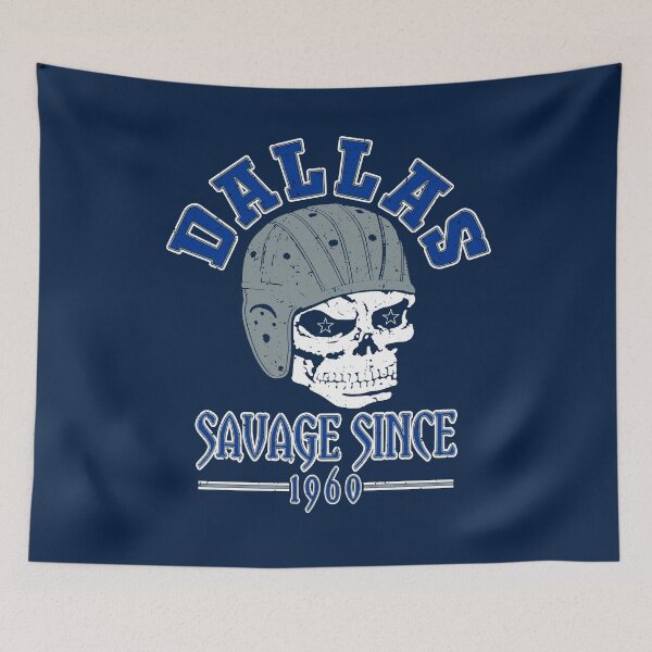 Item preview, 1960 Dallas Football Fan - Savage Skull designed and sold by doiron3525.