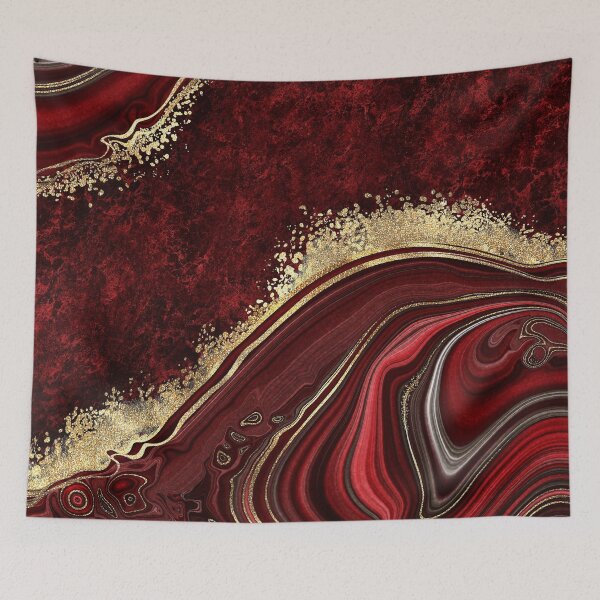 Item preview, Red and gold marble designed and sold by AlexGolyakov.