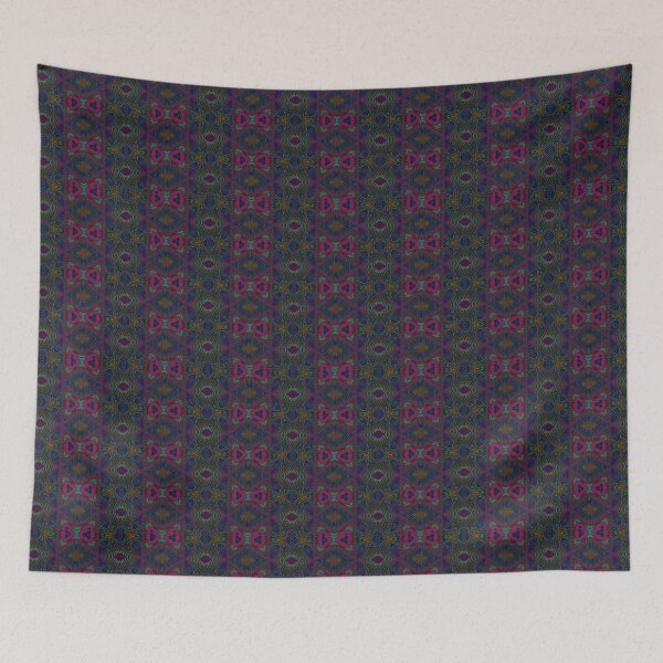 Item preview, African print Colorful purple, blue, pink and orange colors.  designed and sold by NaniniDesigns.