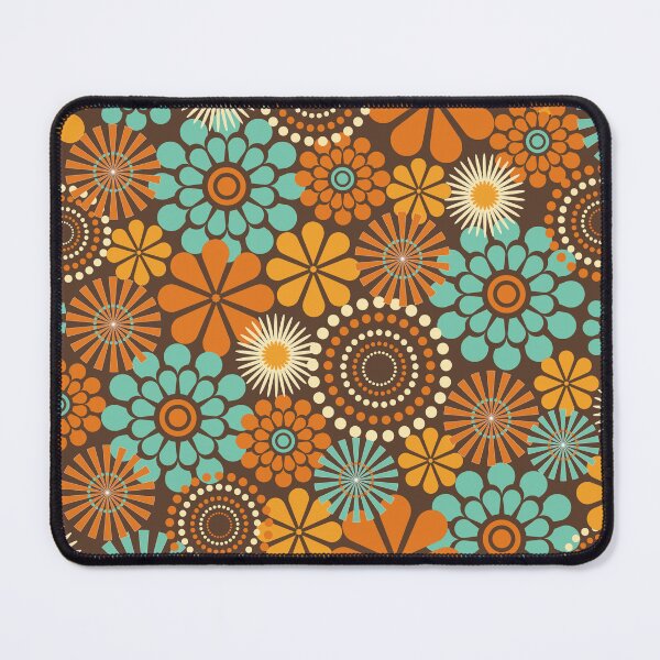 Item preview, Vintage Retro Floral Pattern 70’s Aesthetic designed and sold by iketo90.