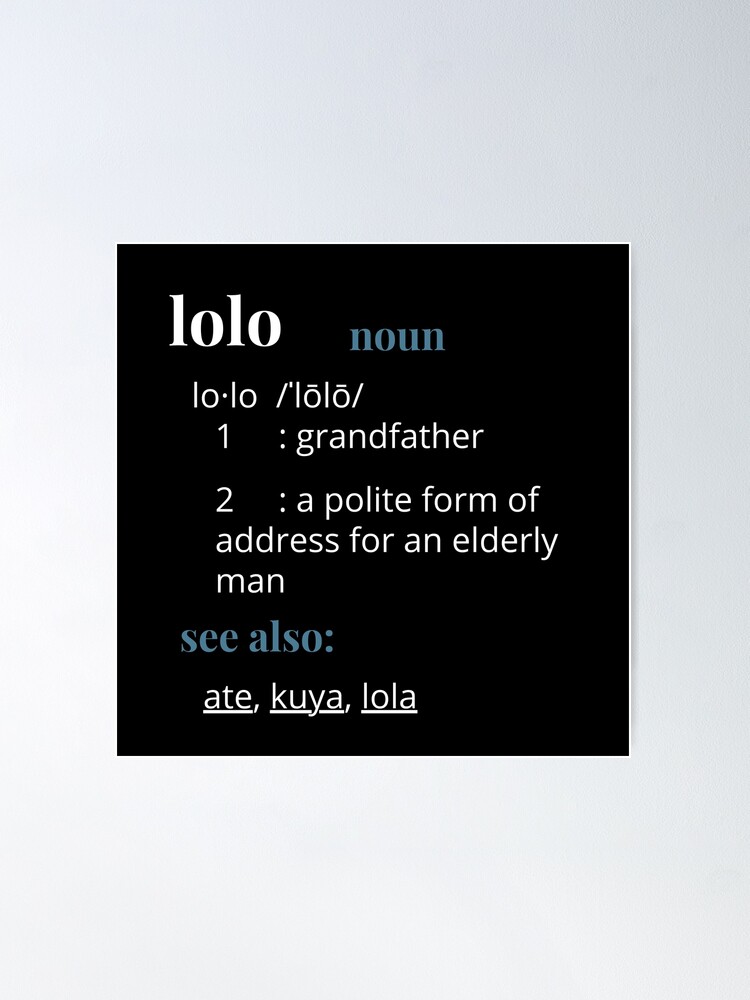 How to pronounce lolo