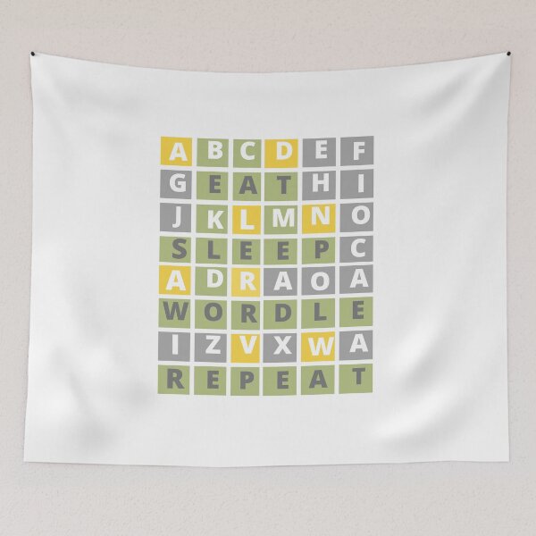 Item preview, WORDLE /EAT SLEEP WORDLE REPEAT/ FUNNY WORDLE GAME/CROSSWORD/ PUZZLE GIFT/FAN WORDLE /WORDLE GIFT designed and sold by Reddiamond3 ⭐⭐⭐⭐⭐.