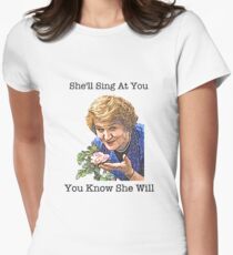 Hyacinth - Keeping Up Appearances Women's Fitted T-Shirt