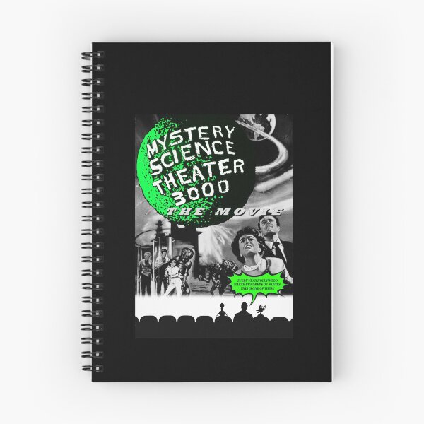Item preview, MST3K The Movie Black and White Poster Graphic . designed and sold by sclonemagic.