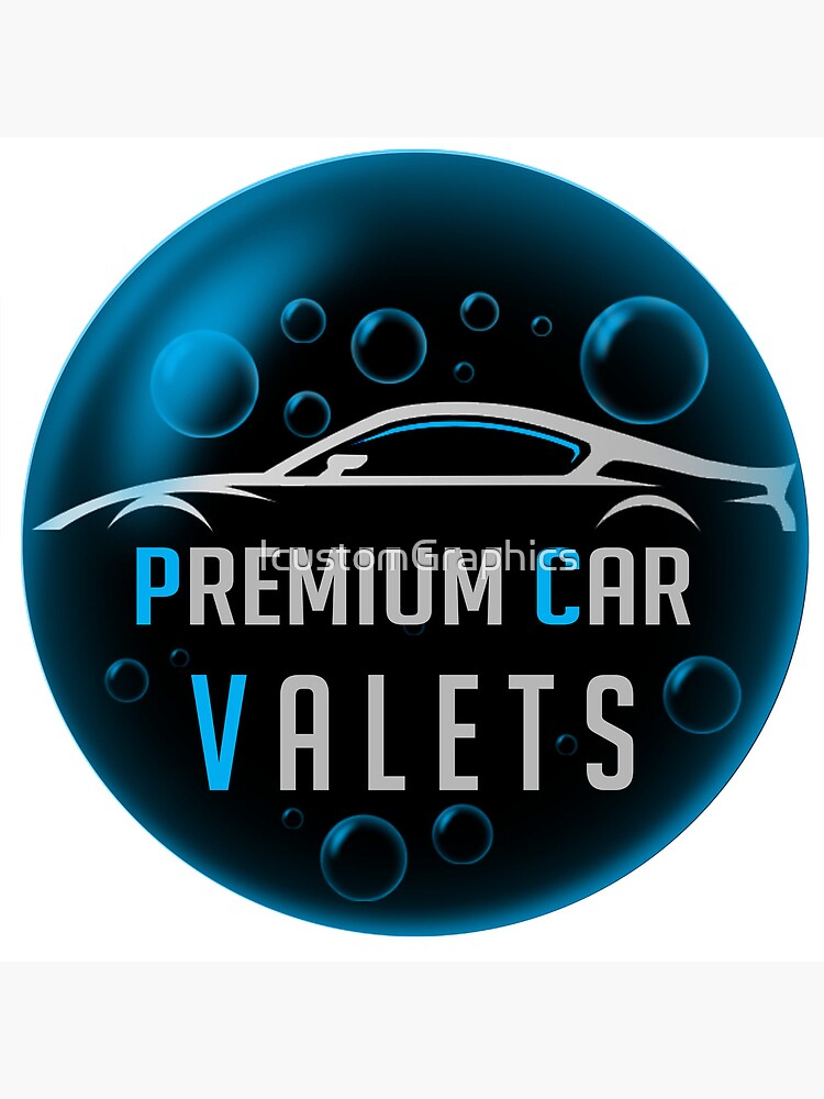 "Car Valeting service business valet cars premium clean" Poster by