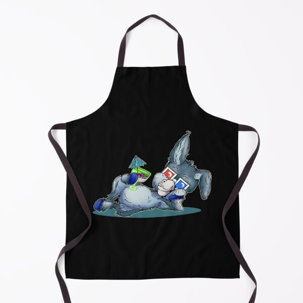 Item preview, Drunk Party Animal Donkey Cartoon designed and sold by iduzarts.
