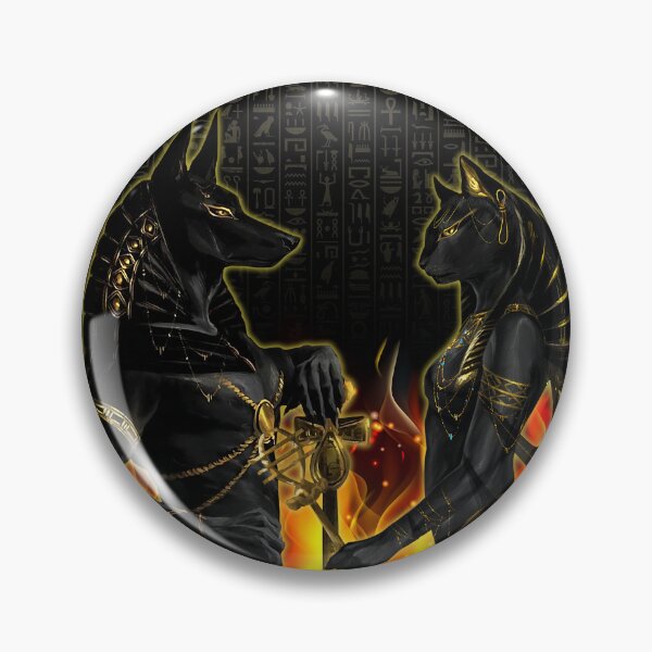 Item preview, Anubis Bastet Ancient Egyptian Mythology Culture designed and sold by vuhoa0201.