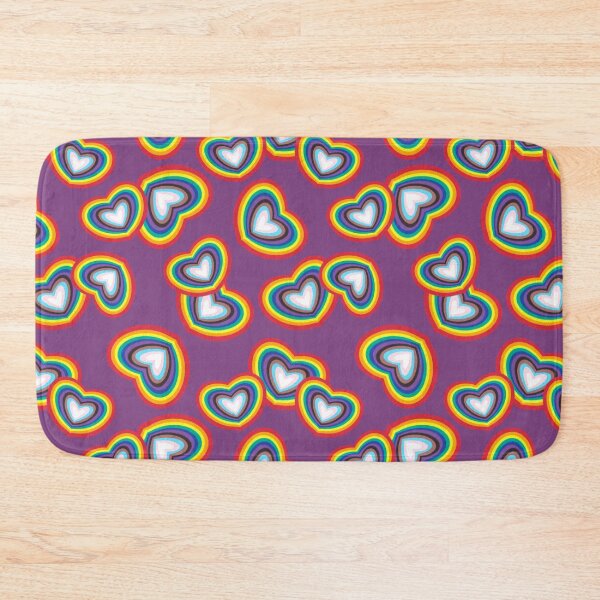Item preview, Copy of LGTB Hearts, purple background. designed and sold by AlmudenaLopez.