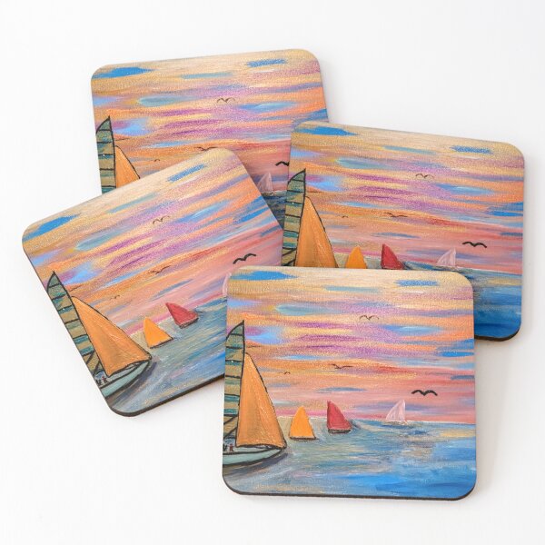 Item preview, Out sailing in the open sea designed and sold by kkartwork.