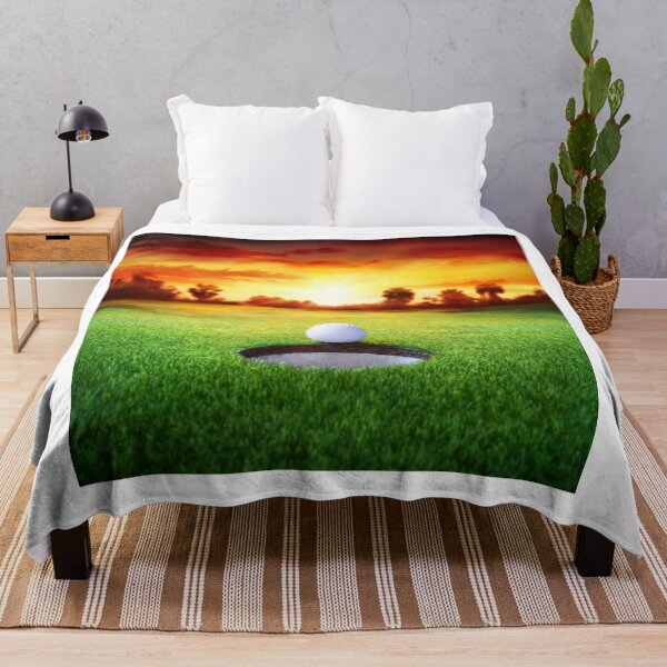 Item preview, Golfing Game at Sunset,For all Golfers Art Poster designed and sold by LGMmugsdesign.