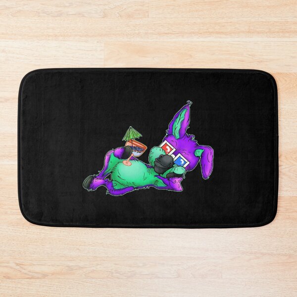 Item preview, Drunk Party Animal Donkey Cartoon - Purple designed and sold by iduzarts.