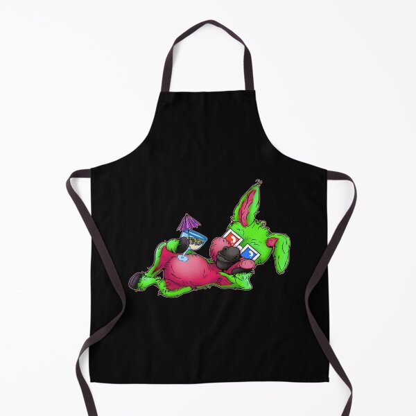 Item preview, Drunk Party Animal Donkey Cartoon - Green and Pink designed and sold by iduzarts.