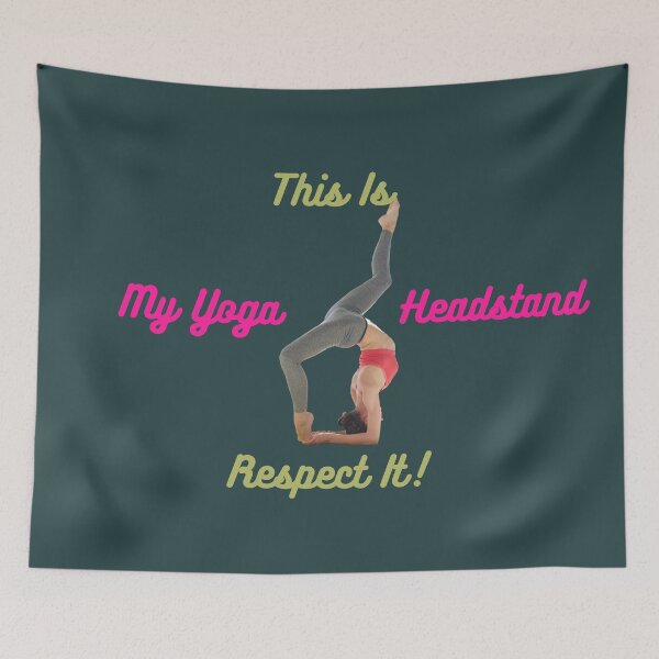 Item preview, This Is My Yoga Headstand designed and sold by SolSel ⭐⭐⭐⭐⭐.