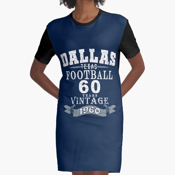 Dallas Cowboys Ladies Marigold Tri-Blend Dress - Navy Blue