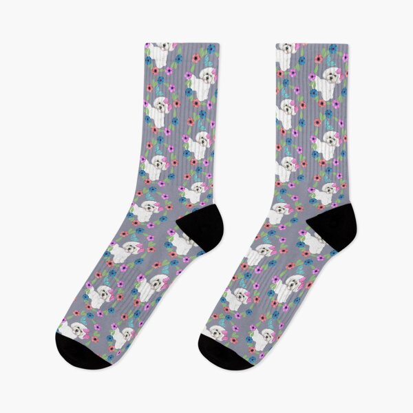 Item preview, Bichon Frise and Butterflies designed and sold by MagentaRose.