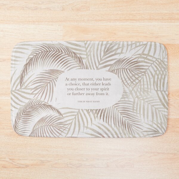 Item preview, At any moment, you have a choice, that either leads you closer to your spirit or further away from it. - Thich Nhat Hanh designed and sold by StudioCitrine.