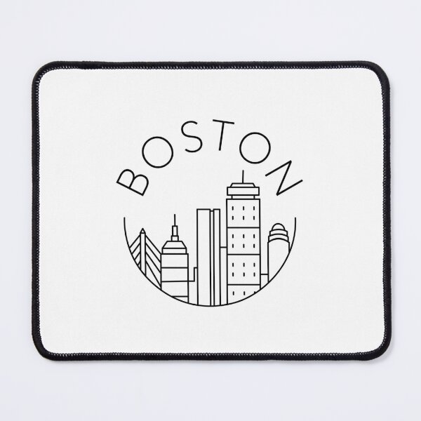 Item preview, Boston Skyline Illustration designed and sold by artofclaire.