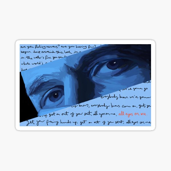 Item preview, All Eyes On Me Bo Burnham Inspired Art designed and sold by LucaFelix2.