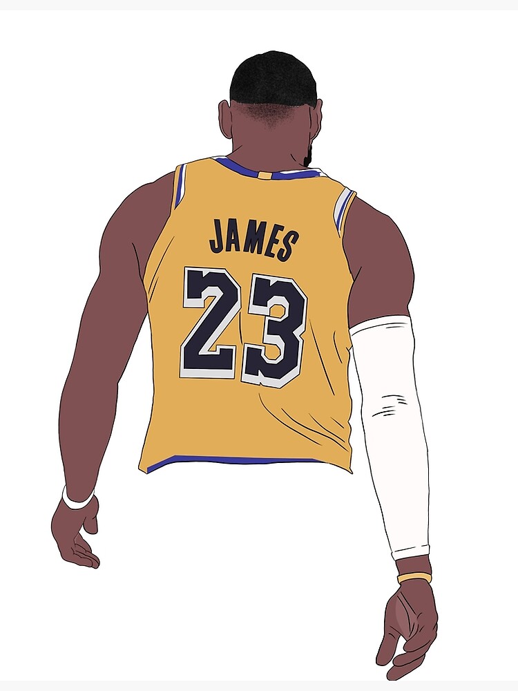 Lebron James #23 Lake Custom Yellow Mamba Edition LA Lakers Jersey