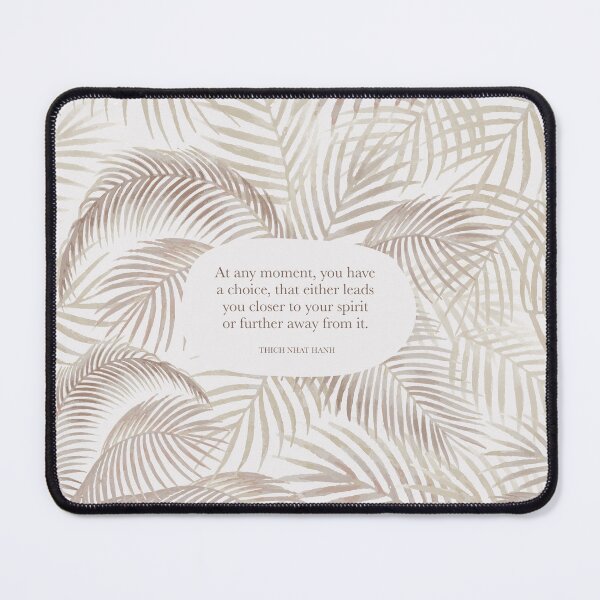 Item preview, At any moment, you have a choice, that either leads you closer to your spirit or further away from it. - Thich Nhat Hanh designed and sold by StudioCitrine.