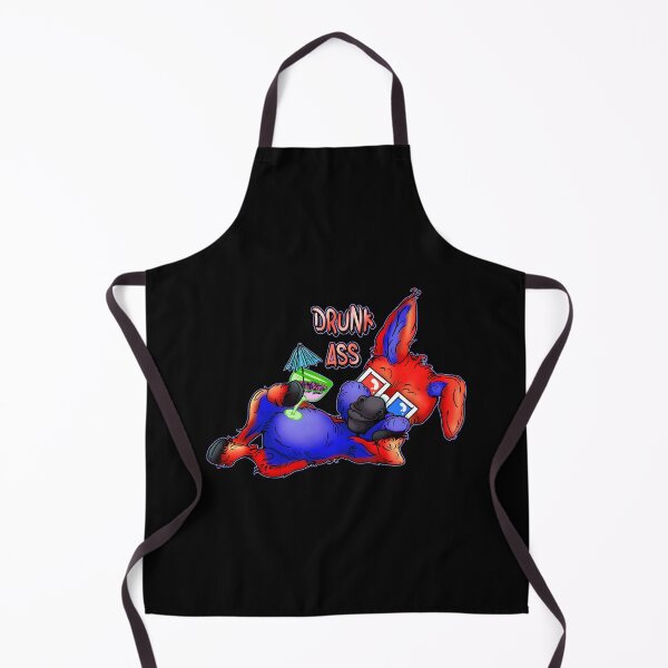 Item preview, Party Animal Donkey Cartoon - Drunk Ass Pun - Red designed and sold by iduzarts.