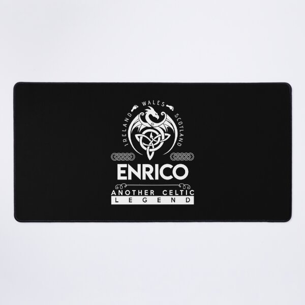 Aperçu de l'œuvre Enrico Name T Shirt - Enrico une autre pièce cadeau de légende celtique créée et vendue par pourvasecandi.