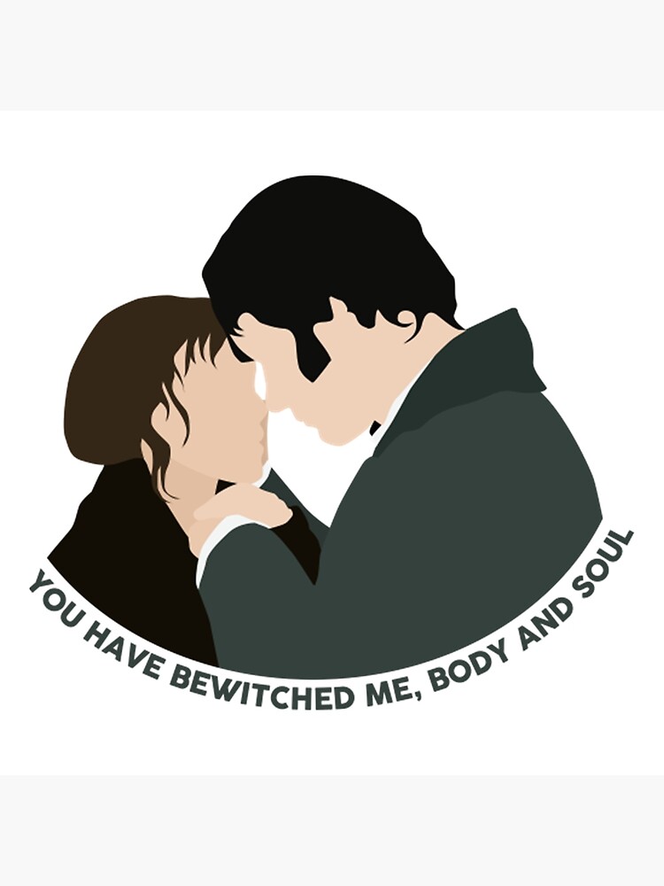 Pride And Prejudice Elizabeth And Darcy Poster For Sale By Loganbalfour Redbubble