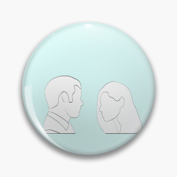 Item preview, haylijah season 4 reunion hayley and elijah the originals white silhouette designed and sold by LannisterOnMars.