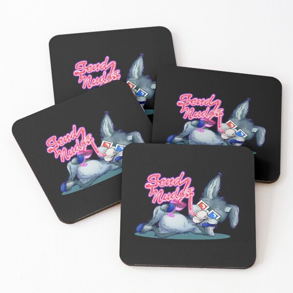 Item preview, Party Animal Donkey Cartoon - Send Nudes silly straw designed and sold by iduzarts.