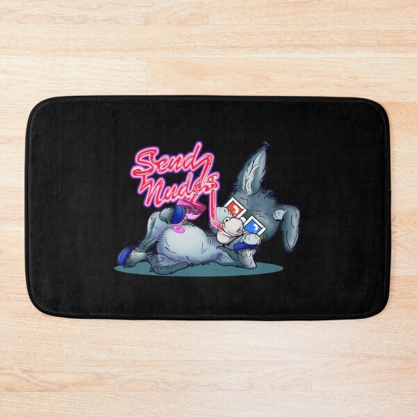 Item preview, Party Animal Donkey Cartoon - Send Nudes silly straw designed and sold by iduzarts.