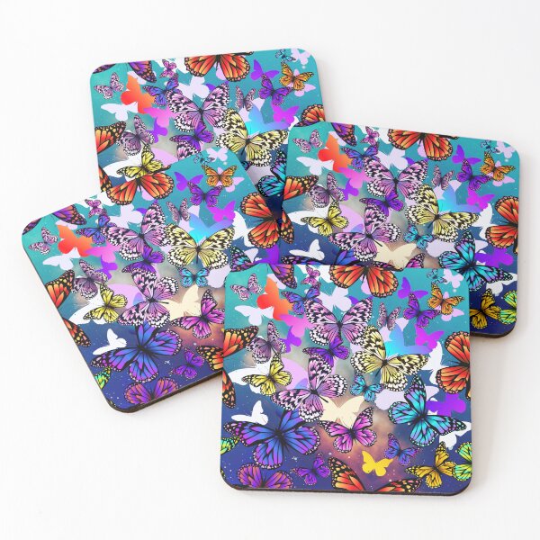 Item preview, Beautiful colorful Butterfly seamless pattern designed and sold by KamoDesigner.