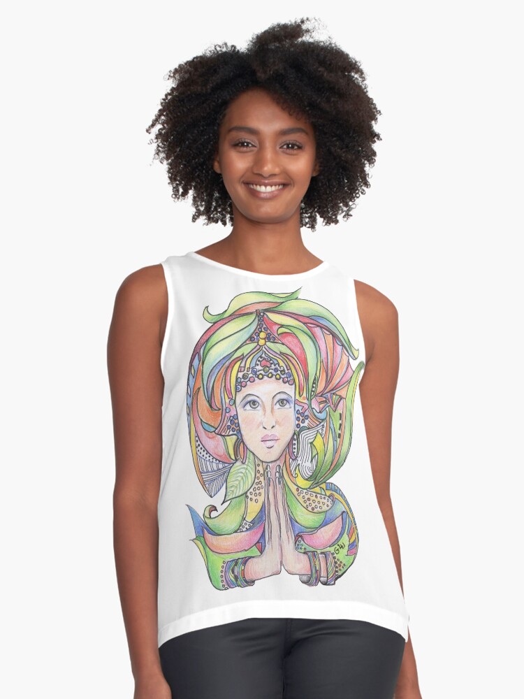 Item preview, Sleeveless Top designed and sold by GalleryGiselle.