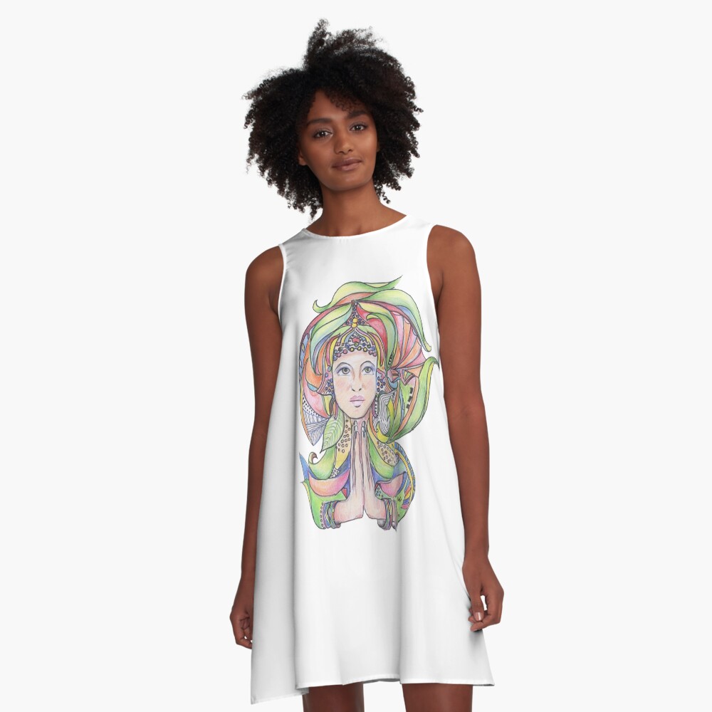 Item preview, A-Line Dress designed and sold by GalleryGiselle.