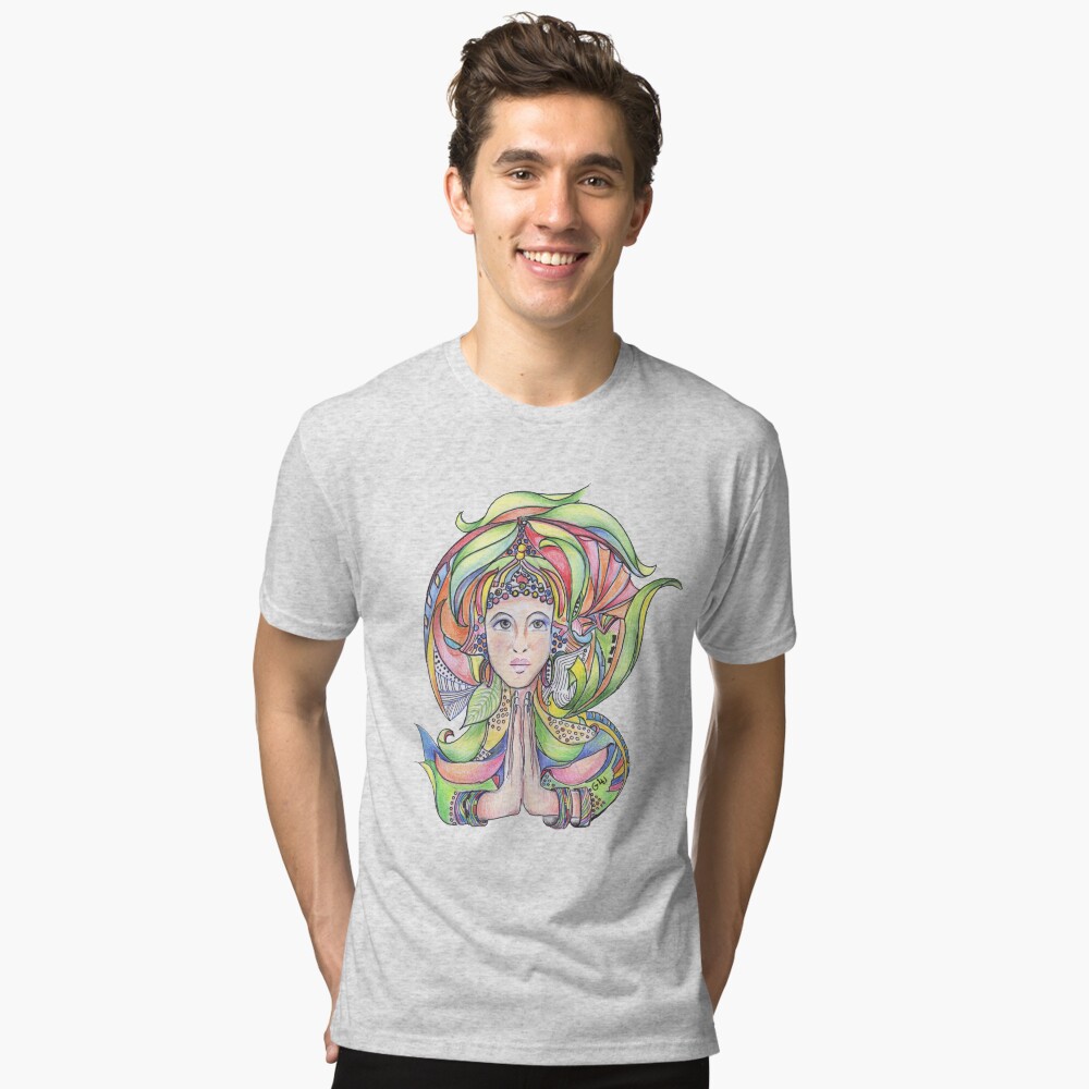 Item preview, Tri-blend T-Shirt designed and sold by GalleryGiselle.