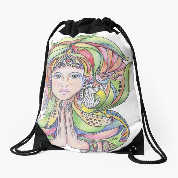 Namaste Drawstring Bag
