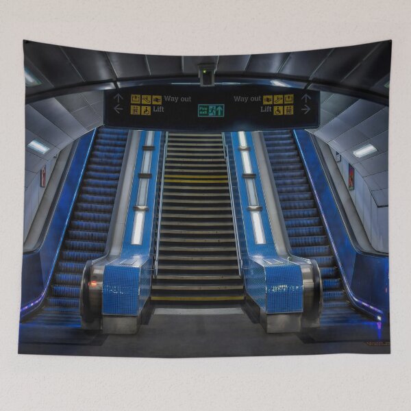 Item preview, Escaleras mecánicas de la estación de metro designed and sold by axp7884.