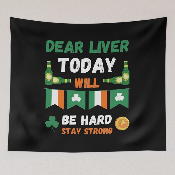 Item preview, Dear Liver Today Will Be Hard Stay Strong designed and sold by 9N20.