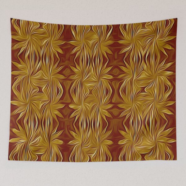 Item preview, Golden Floral Lace designed and sold by fatenanwar.
