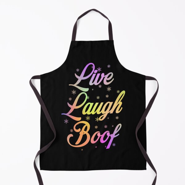 Item preview, Live Laugh Boof - Colorful Retro Typography | Funny Ironic Memes designed and sold by Delandor.