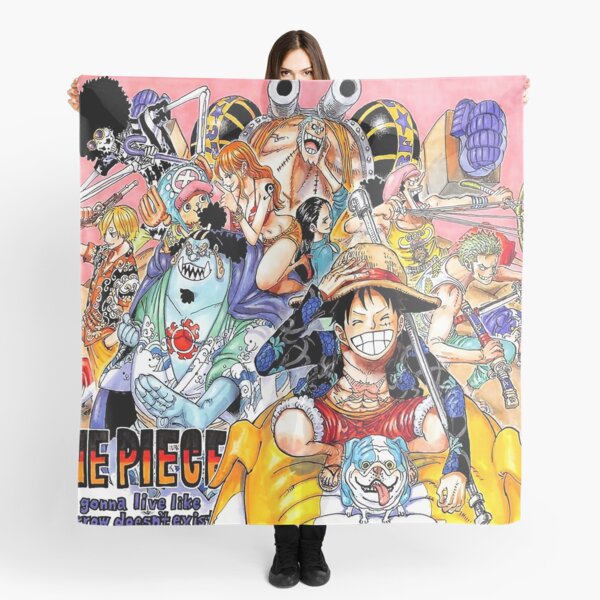 One Piece Characters Scarves for Sale | Redbubble