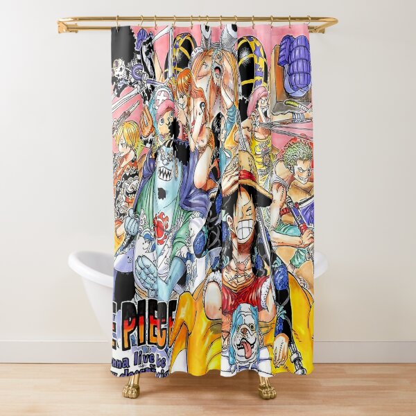 Luna Anime Shower Curtains Waterproof Shower Curtain Bathroom Polyester 3D  Girls Boys