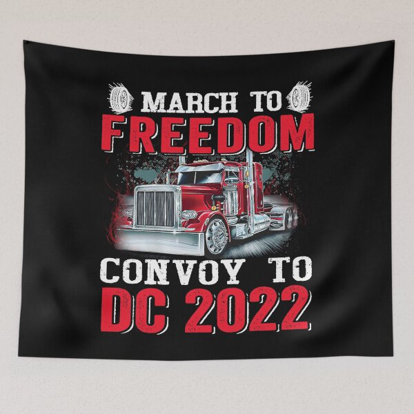 Item preview, March To Freedom Convoy To DC 2022 designed and sold by NesArt.