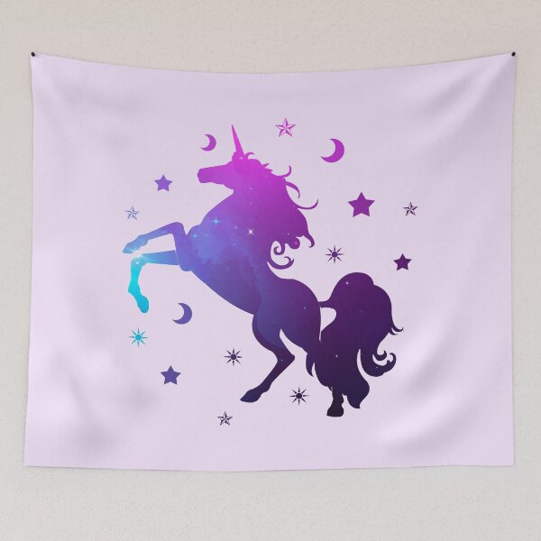 Item preview, Cosmic unicorn - magical unicorn - galaxy unicorn - unicorn wall designed and sold by MOONINSPIRATION.