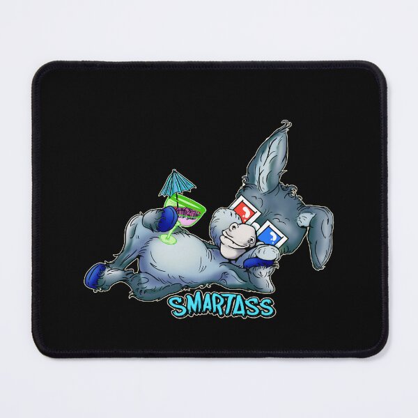 Item preview, Party Animal Donkey Cartoon - Smart Ass Pun designed and sold by iduzarts.