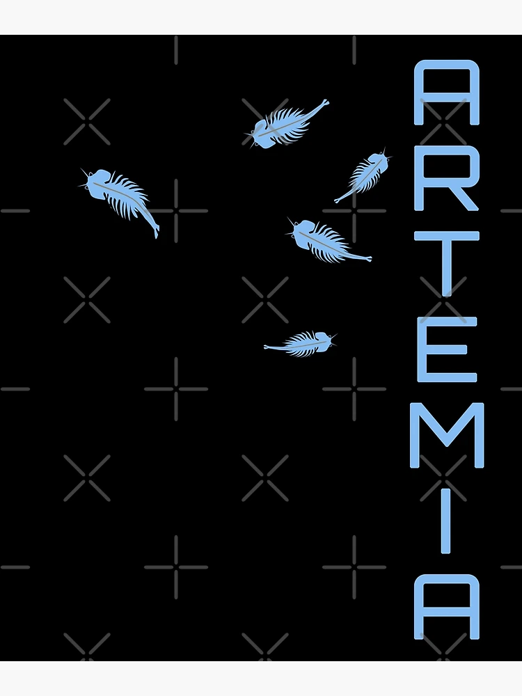 Brine shrimp (Artemia salina),  Hardcover Journal for Sale by Zosimus